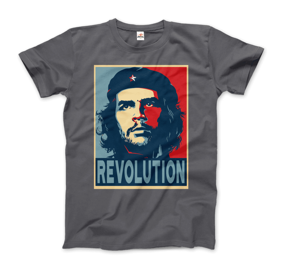 Ernesto Che Guevara Ironic Revolution Distressed Kids T-Shirt for